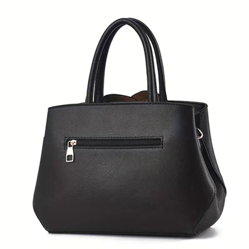 Elegant 🌼 Flower Decor convertible Bag, Satchel Casual Handbag LARGE - Picture 6 of 8